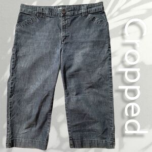 Lee Just Below Waist Capris Stretch Pants 12-14